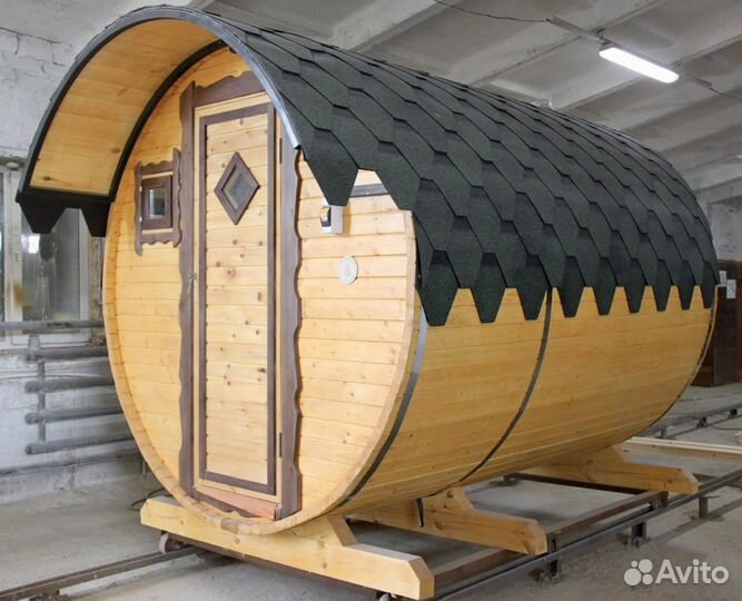 Баня-Бочка. Доставка до вашего участка