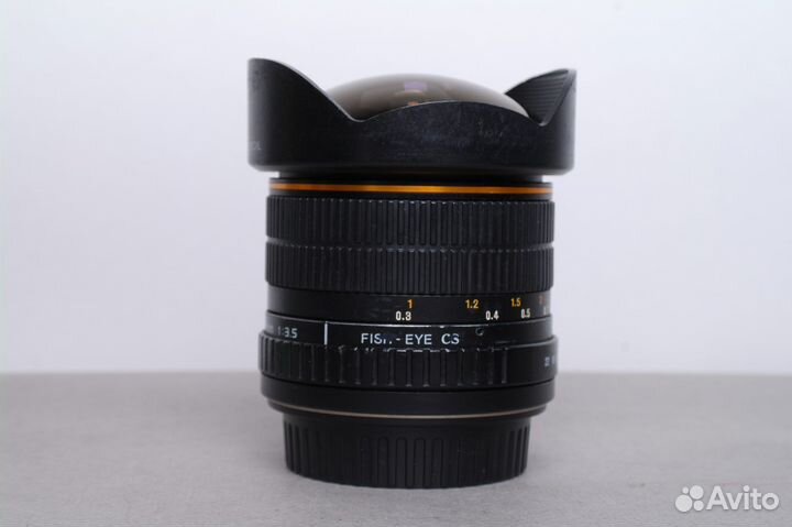 Объектив samyang Canon 8mm f/3.5