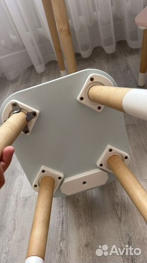 Стол облачко и стульчики