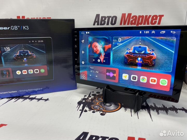 Магнитола Android 9дюймов 2/32Gb