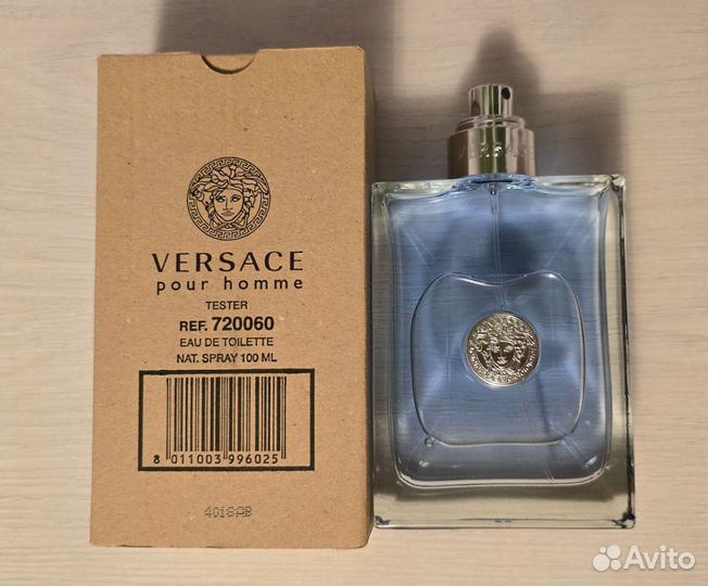 Versace pour homme tester 100ml