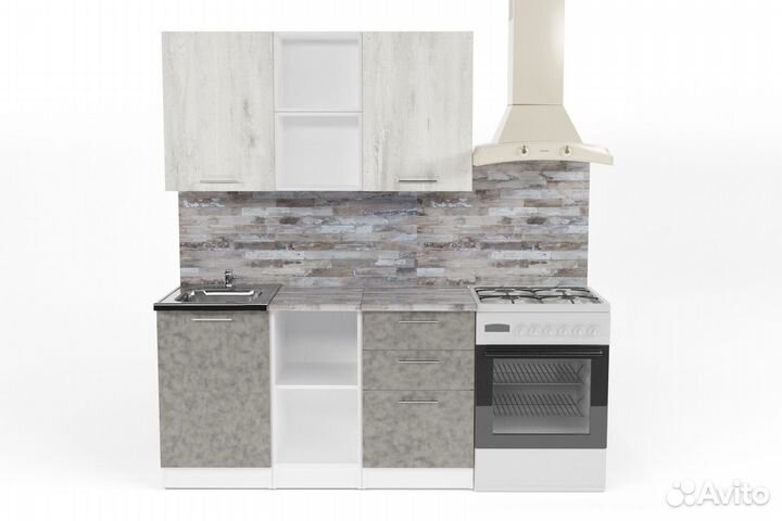 Кухонный гарнитур Виктория медиум 4 1400 мм