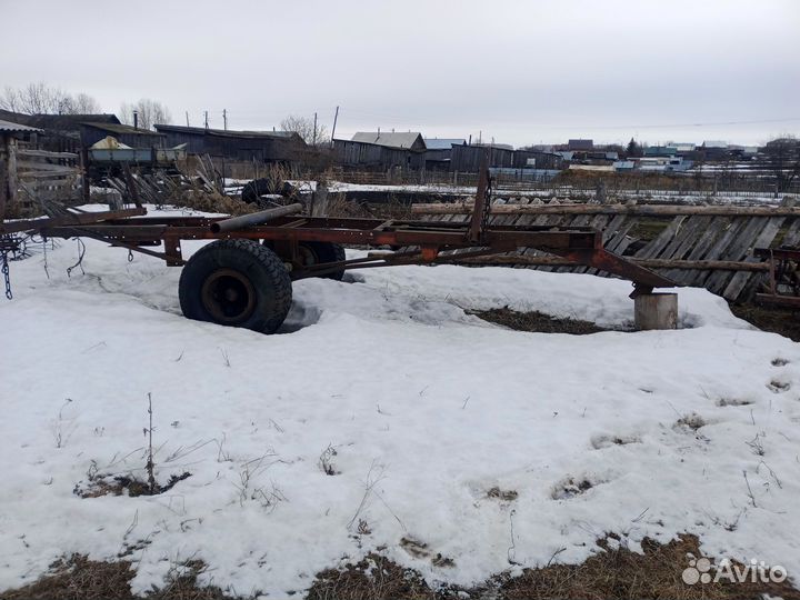 Полуприцеп одноосный