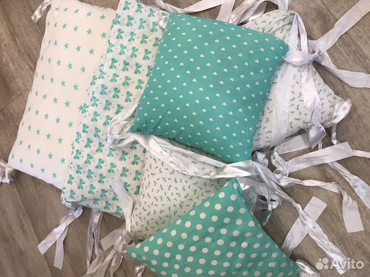 Бортики в кроватку