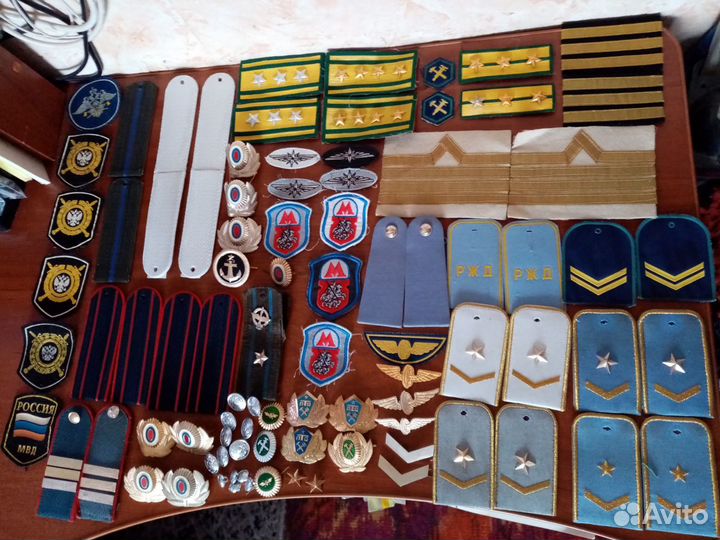 Погоны шевроны нашивки мпс ржд метрополитена