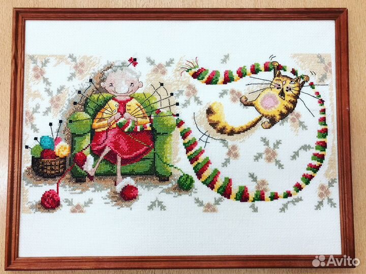 Вышивка крестом на заказ