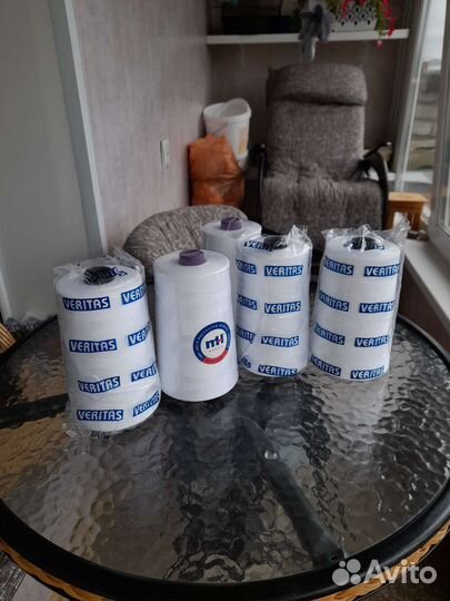 Нитки швейные бабины