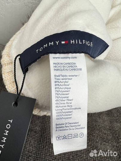 Женcкая шапка Tommy Hilfiger оригинал
