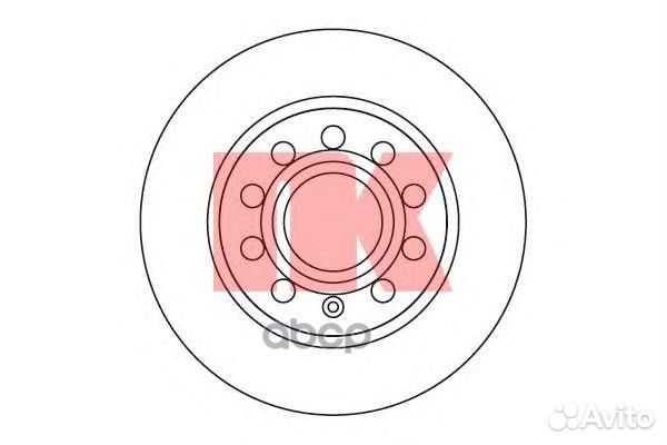 Диск тормозной VAG A3/octavia/yeti/golf 5/golf