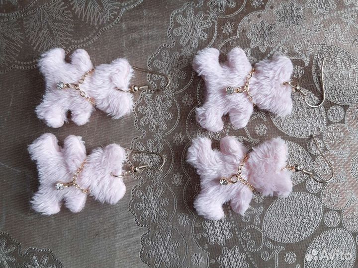 Серьги бижутерия