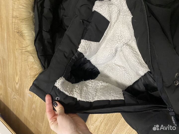 Зимний комбинезон 92 98 черный