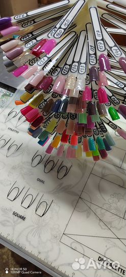 Набор гель лаков 160 цветы