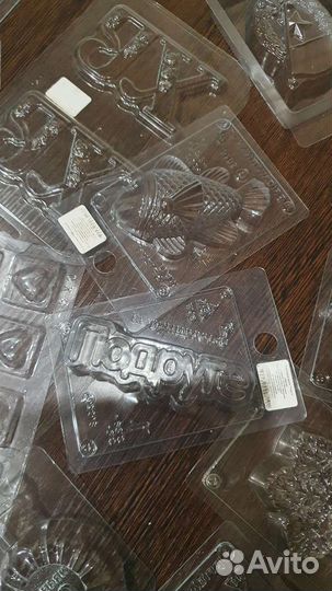 Пластиковые формы для шоколада