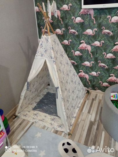 Детская игровая палатка вигвам