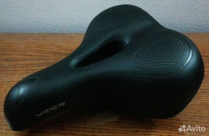 Мягкое комфортное велосипедное седло 265*220 мм