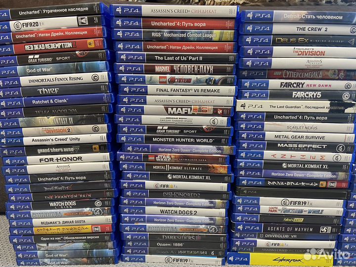 Лиценз диски для PS4-PS5 доставка