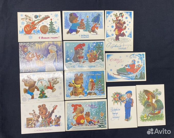 Ретро Открытки СССР Зарубин В. чистые