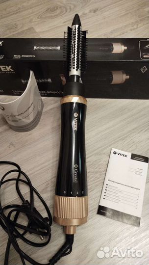 Фен щетка vitek