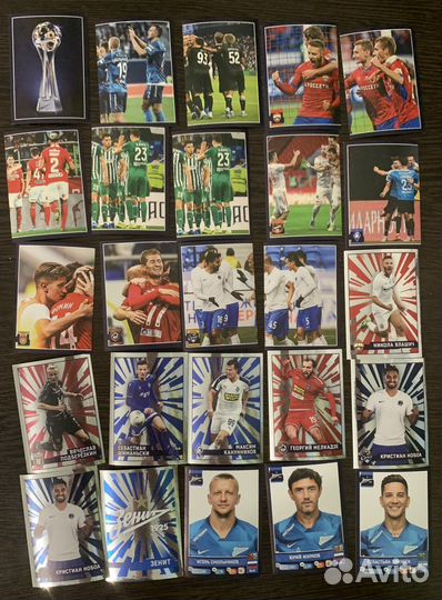 Наклейки panini рпл 19-20