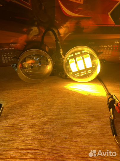 Противотуманные фары на mercedes Benz