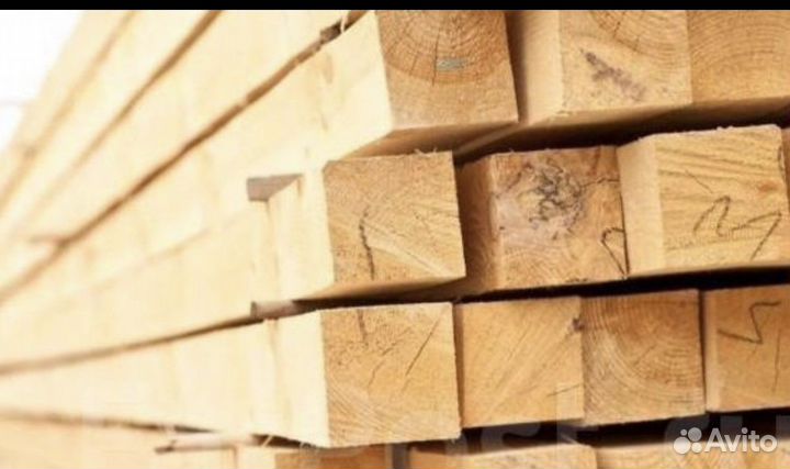 Доска обрезная 50х200х6000мм