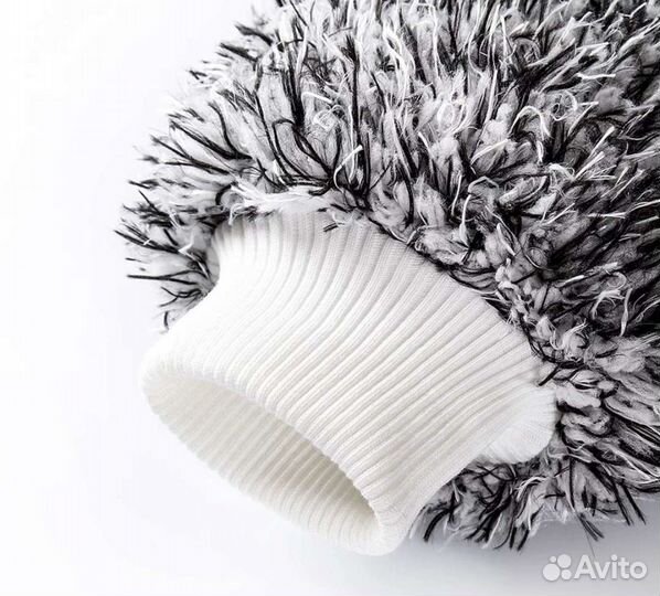 Мягкая перчатка для профессиональной мойки авто