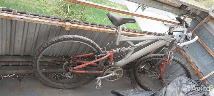 Двухподвесный велосипед