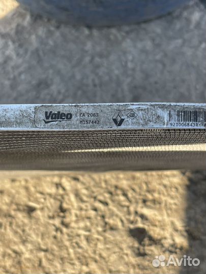 Радиатор кондиционера renault sandero stepway 2