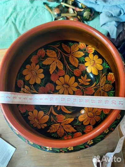 Хохломская декоративная посуда