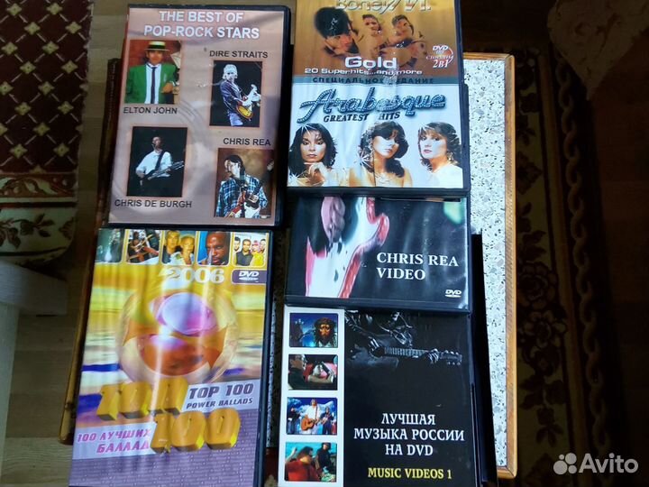 Видеокассеты, диски разные для взрослых и детей