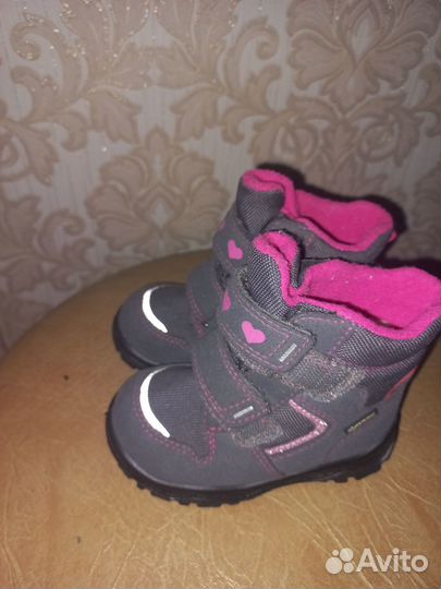 Ботинки на девочку 21 размер