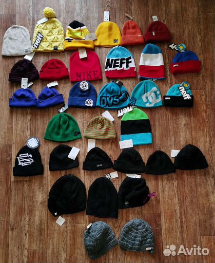 Шапки dc shoes, dvs, neff, nike, emerica y2k