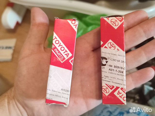 Свечи зажигания на toyota corolla