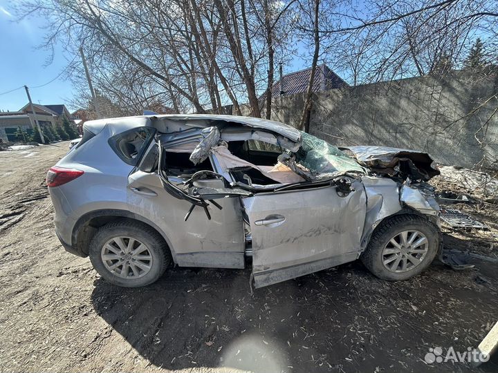Mazda CX-5 2.0 AT, 2016, битый, 100 000 км