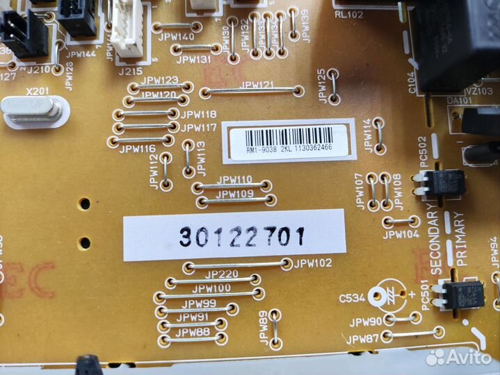 Плата питания RM1-9038 для M401A