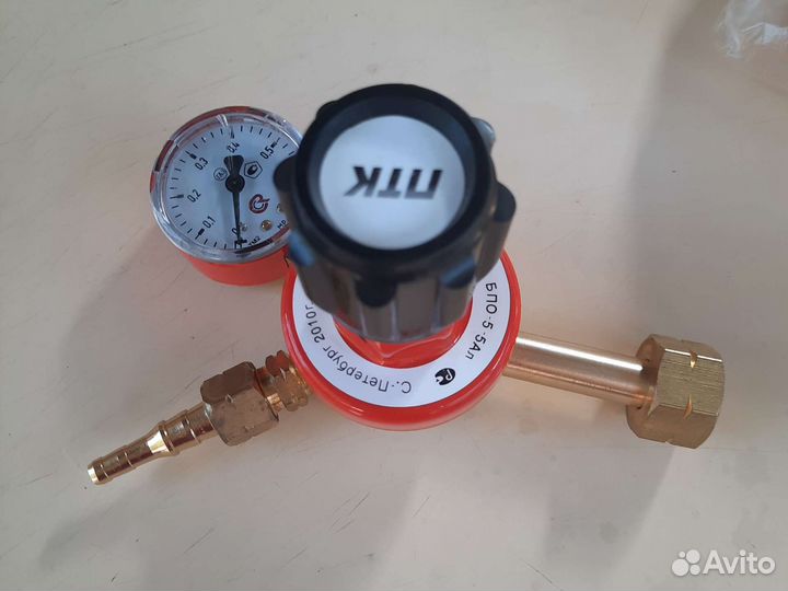 Редуктор пропановый на газовый баллон