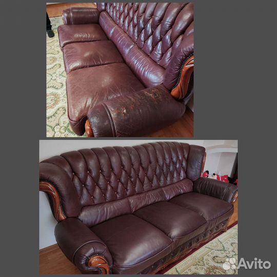 Перетяжка мебели,ремонт и реставрация