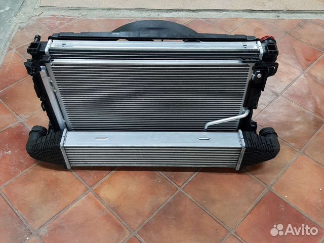 Кассета радиатор мерседес 212 207