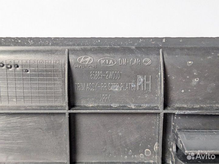 Накладка порога задняя правая Hyundai Santa Fe