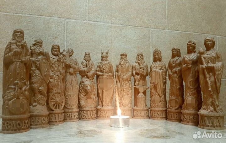 Фигурки 12 шт славянские Боги