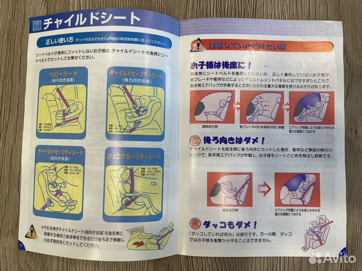 Инструкции по эксплуатации Nissan Sunny (оригинал)