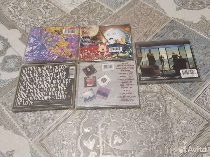 5 шт. фирменных CD