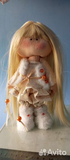 Интерьерная кукла ручной работы