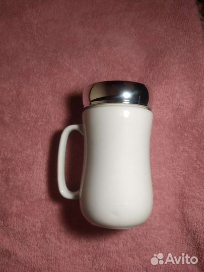 Новая кружка с крышкой