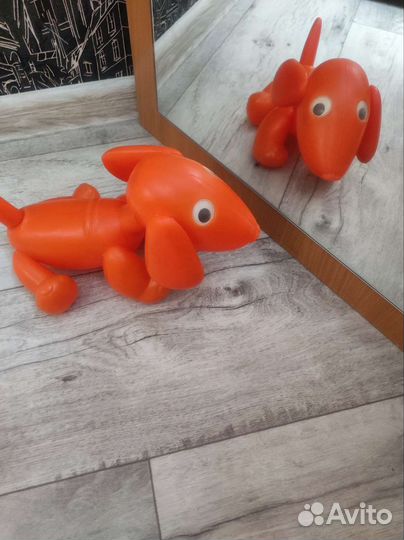 Собачка игрушка СССР дутыш