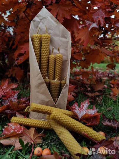 Набор свечи из вощины