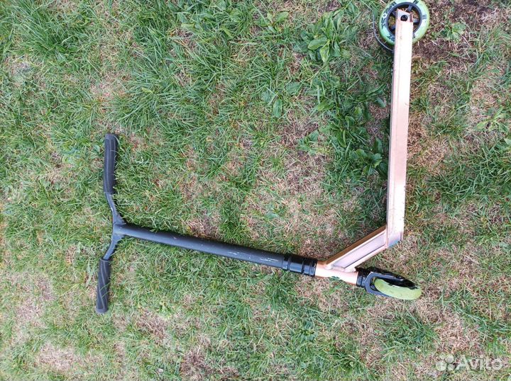 Самокат трюковой чёрно-коричневый MF1.8+ Oxelo