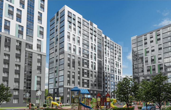 2-к. квартира, 66,9 м², 17/17 эт.