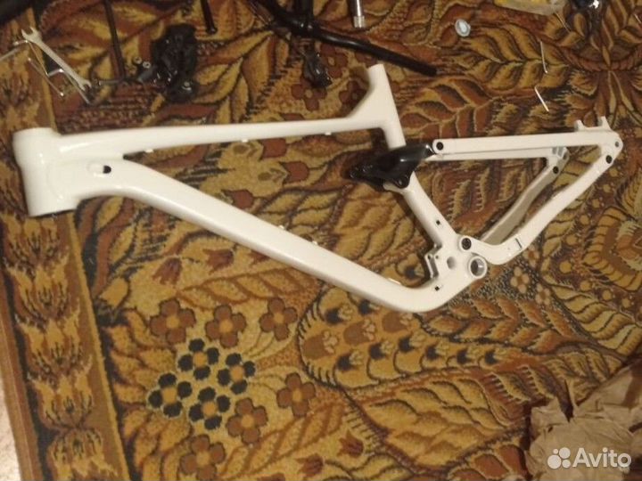 Рама двухподвес велосипеда 27 5 (новая)