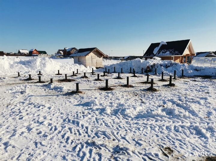 Свайный фундамент под ключ от производителя / Сваи